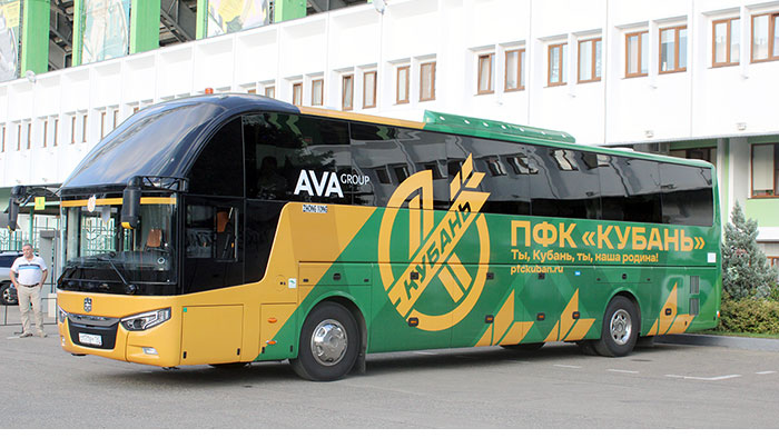 Автобус ПФК Кубань