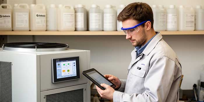 Контроль выбросов и расхода смазки