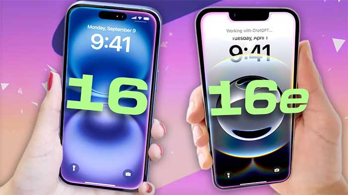 iPhone 16e vs iPhone 16