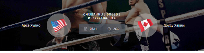 Горилла ставки на UFC